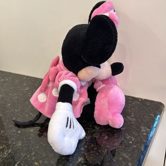 Pink Minnie Mouse Plushie - Authentic Disney Store Plush Toy - 14'Soft Doll - Picture 6 of 8
